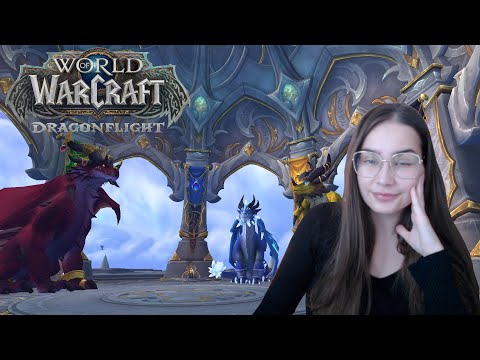 ASMR Exploring the new capital Valdrakken in World of Warcraft Dragonflight