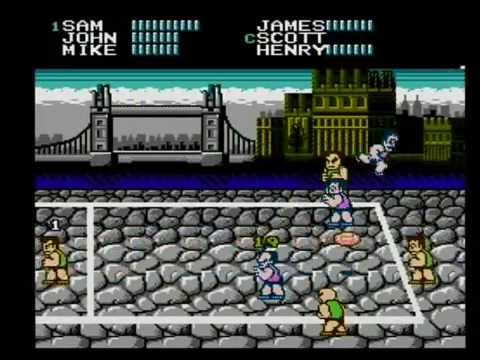 Super Dodge Ball (NES) speedrun 5:53