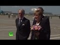 Канцлер Германии Ангела Меркель прибыла в Москву 