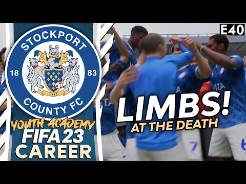 TOTAL CARNAGE IN TWO MATCHES! | FIFA 23 YOUTH ACADEMY CAREER MODE | STOCKPORT (EP 40)