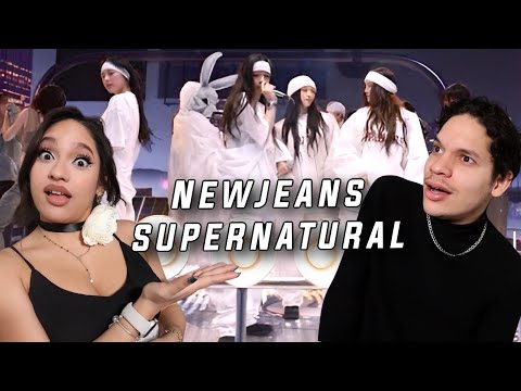 Waleska & Efra react to New Jeans - Super Natural in Japan