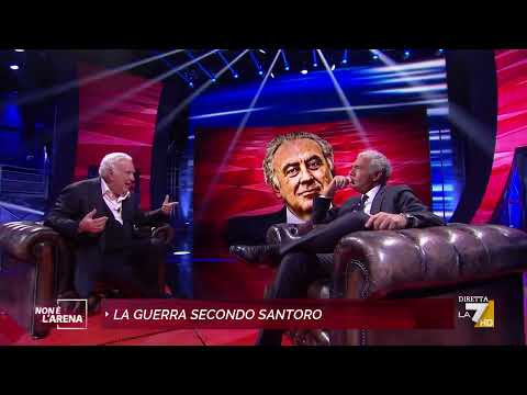 Santoro sulla guerra: "Per fermare la guerra il nostro Paese dovrebbe rompere l'unione Nato e ...