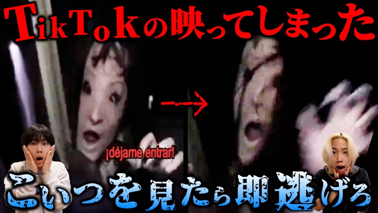 【逃げ場無し】TikTokに映り込んだ映像集が過去１怖くて寝れなくなった...