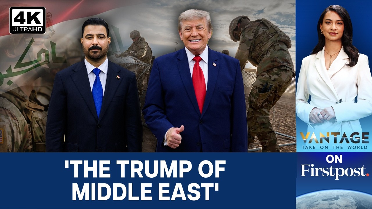 Trump Says Iraq Will Be Rid of Iran ‘Burden’ Soon As he Hosts Iraqi PM | Vantage on Firstpost | 4K