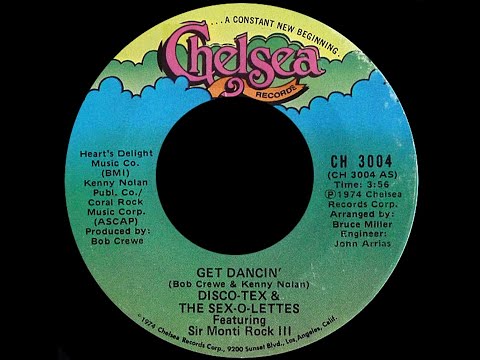Disco Tex & His Sex-o-lettes ~ Get Dancin' 1974 Disco Purrfection Version