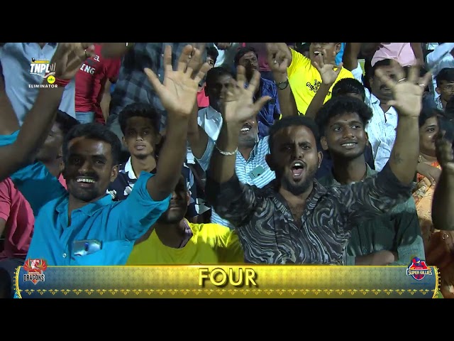 TNPL 2024 Match 28 | Chepauk Super Gilles VS Dindigul Dragons Highlights