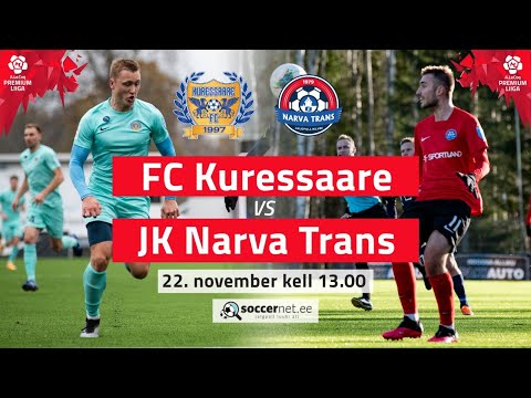 FC KURESSAARE - JK NARVA TRANS PREMIUM LIIGA 28. voor