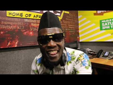 Daddy Owen singing along to Roughtone's hit song