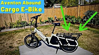 Carry Groceries? Kids? - Aventon Abound Cargo E-Bike Review