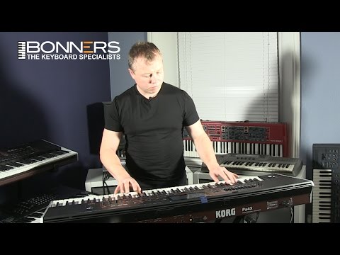 Korg PA4x Oriental Keyboard UK English Demonstration