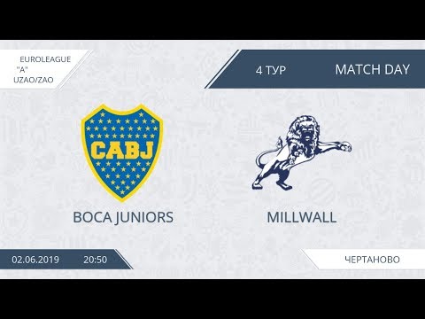 AFL19. EuroLeague. UZAO/ZAO. Division A. Day 4. Boca Juniors - Millwall.