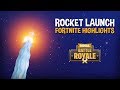 The Rocket Launch!!! - Fortnite Battle Royale Highlights - Ninja
