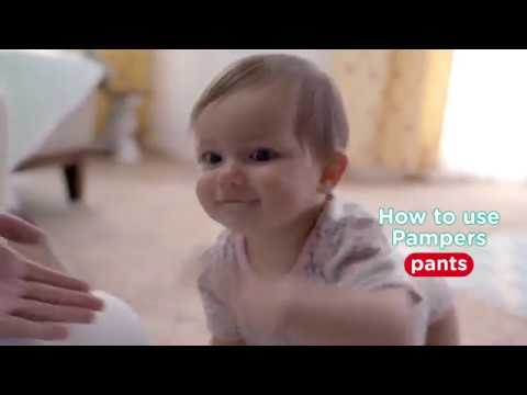 How to Use Pampers Pants