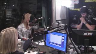 Lita Ford in-studio with Heidi and Frank