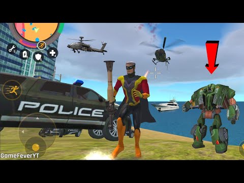 Naxeex Superhero (Gravity Hero Fight Car Robot on Beach) Superhero With RPG - Android Gameplay HD