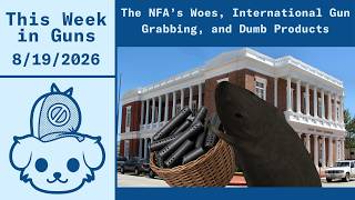 This Week in Guns 8/19/26 - NFA Injunctions, Global Gun Policies, and the Desert Eagle Goes Quiet