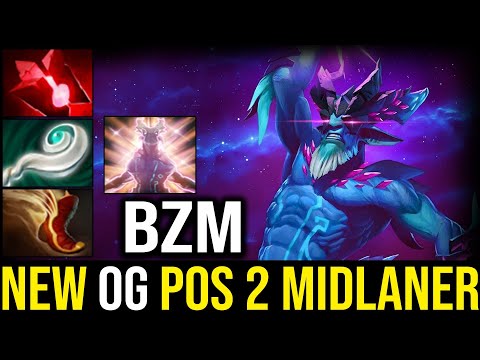 OG.BZM [Leshrac] Mid Magic Burst | Dota 2 Pro Gameplay Highlights