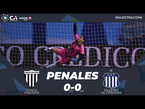 La definición por penales de Chaco For Ever - Talleres de Córdoba