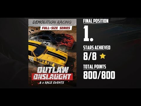 WRECKFEST Walkthrough Gameplay Part 52 - OUTLAW ONSLAUGHT