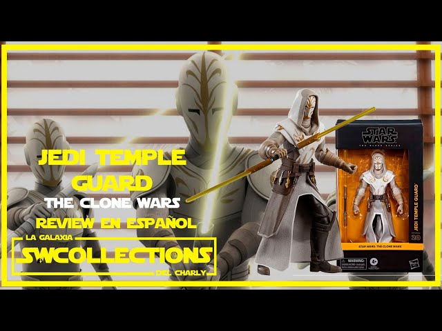 Vídeo relacionado con Star Wars The Black Series, Jedi Temple Guard, Guerra de los Clones, Figura Coleccionable de 15 cm