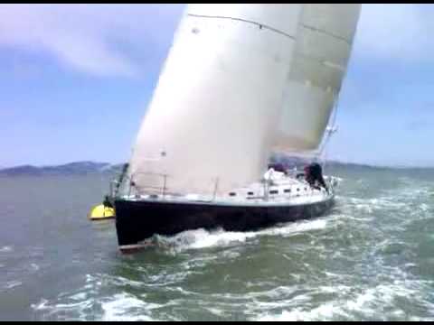 Pacific Cup 2010 Division D crossing the starting line on July 8, 2010