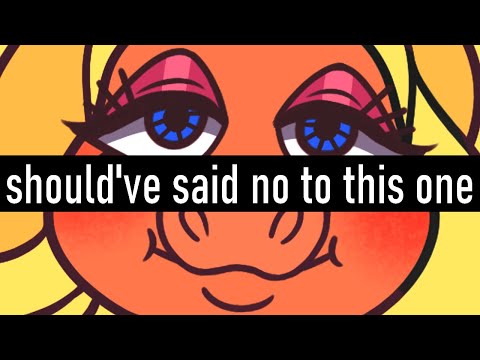 my weirdest art commission experience.