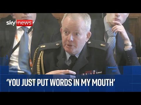 Armed forces chief grilled on UK's readiness for war