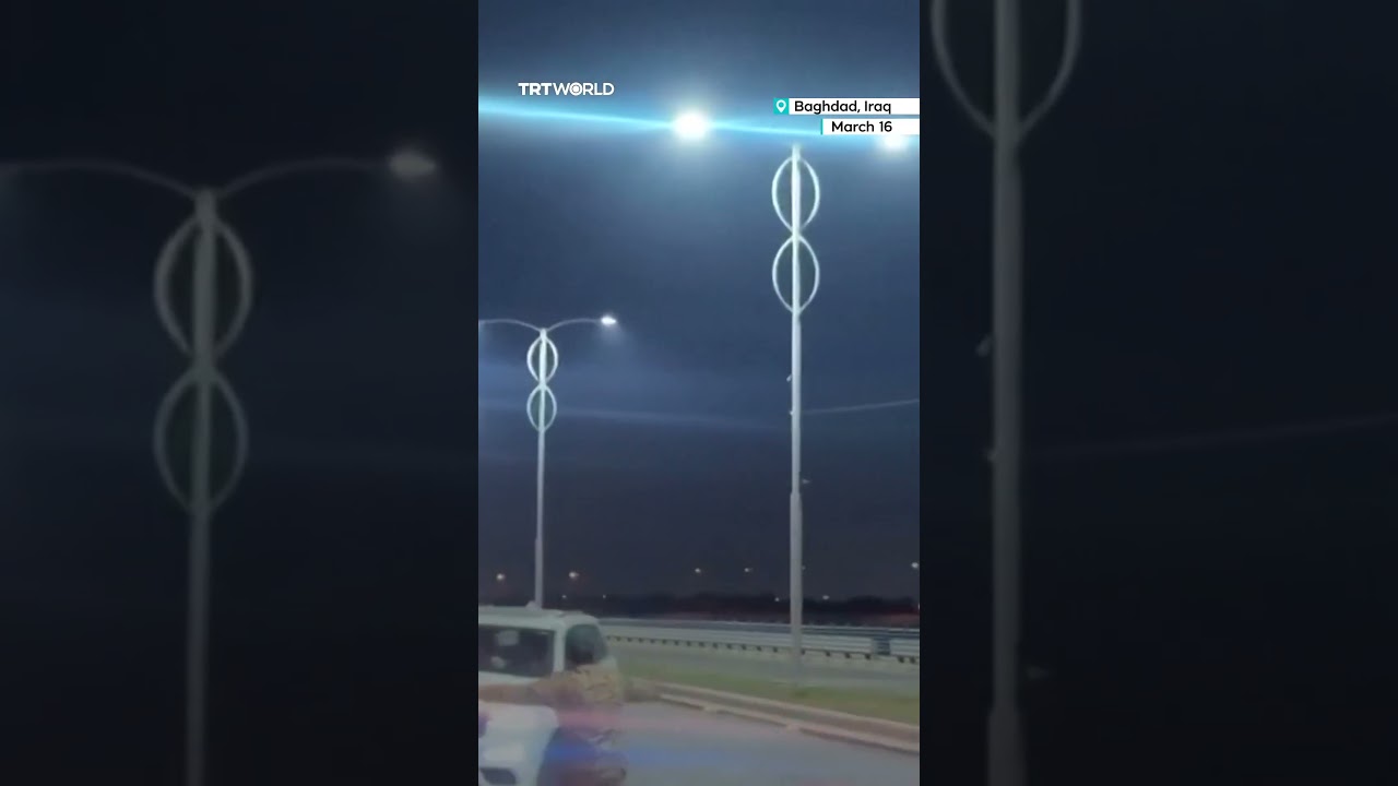 Video | C-RAM air defence system intercepts drone during attack on US embassy in Baghdad