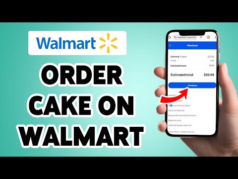 How To Order A Cake On Walmart 2025 | Buy Custom Cakes Online From Walmart App