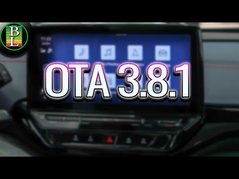 NEW VW ID Software OTA Update 3.8.1