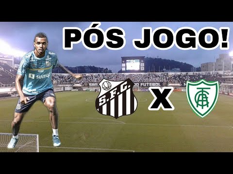 SANTOS 3 x 0 América-Mg (BELA ATUAÇÃO E FIM DE TABU!)