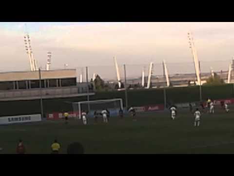 Gol de omar Real Madrid Castilla vs Recreativo
