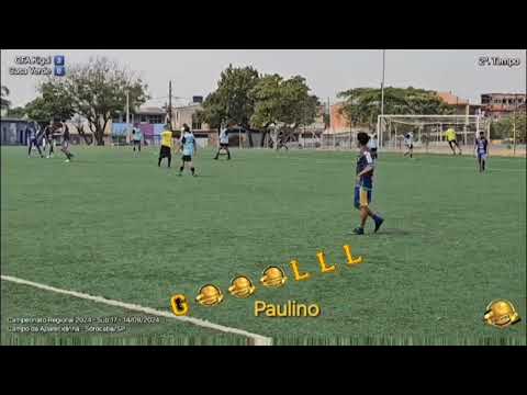 Gols Quartas Finais Sub 17 CFA Kigol 6x0 Casa Verde - Camp. Regional 2024 - 14/09/2024