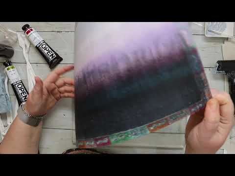 Monoprinting with a gel press