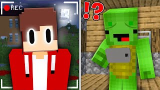 Mikey Watch Scary JJ on The Cameras !?