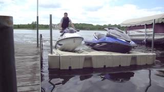 preview picture of video 'EZ Dock Jetski Entry'