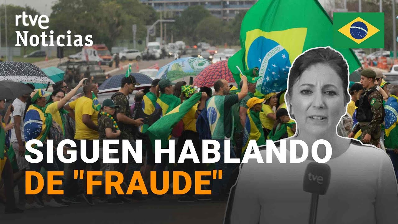 BRASIL: BOLSONARISTAS PROTESTAN CONTRA el GOBIERNO de LULA y ACAMPAN frente a los CUARTELES | RTVE