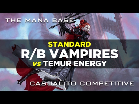 Casual to Competitive: Standard Black Red Vampires Round 1 vs Temur Energy