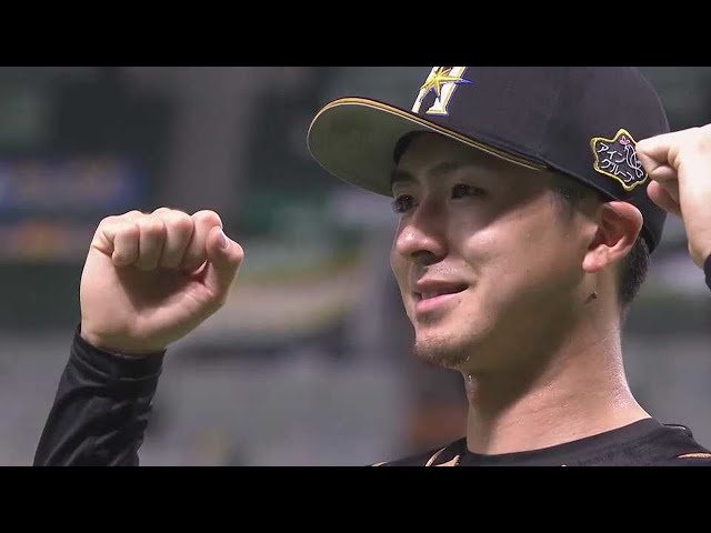 ファイターズ・上沢投手ヒーローインタビュー 6/18 H-F