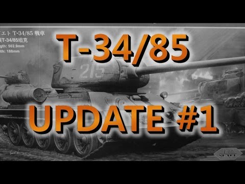 T-34/85 (1/16 Scale) UPDATE 1