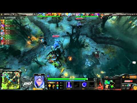 Dreamhack Dota2 Invitational - Mouz vs Dignitas game 1