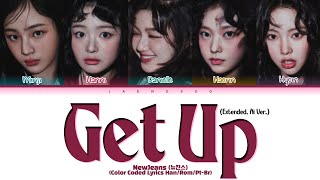 Download lagu (Extended, IA Ver.) NewJeans (뉴진스) — 'Get Up' | Legendado/Tradução PT-BR (Color Coded Lyrics) mp3