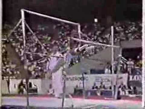 Cristina Bontas - 1991 Worlds Team Optionals - Uneven Bars