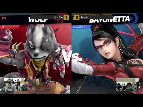 Throwdown Thursday 137 - Losers Finals - EricTho (Mario) vs Fosho (Bayonetta)