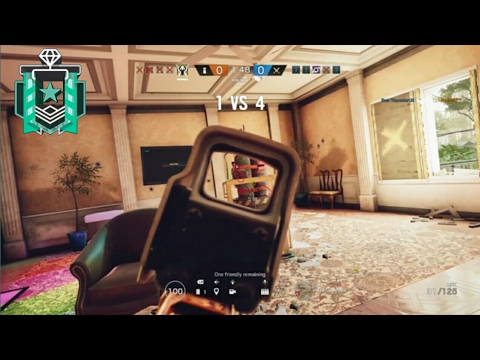 1v4? - Sledge Rush: Xbox Diamond - Ranked Plays - Rainbow Six Siege Gameplay