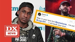 Hopsin Disses Joyner Lucas And Logic In One Tweet: &quot;I Will Break Your Soul&quot; In A Rap Battle
