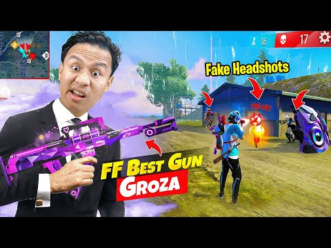 Groza My Next Fav Gun Ever ❤ Made me Bodyshot King 😎 Tonde Gamer - Free Fire Max