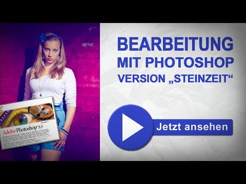 25 Jahre Photoshop 5.5 Bildbearbeitung wie vor 15 Jahren