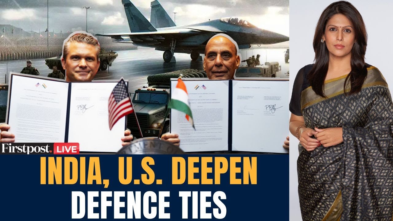 LIVE: India & US Sign 10-year Defence Pact Amid Trade Tensions | Vantage with Palki Sharma