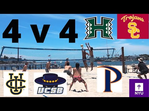4 v 4 BEACH VOLLEYBALL - Hawaii, UCI, UCSB vs USC, Pepperdine, NYU | 05/30/2020